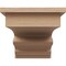 Ekena Millwork 7"W x 14"D x 7"H Wide Highland Rough Cedar Woodgrain TimberThane Corbel, Primed Tan CORUR07X14X07HLDRCPR - alternate 2